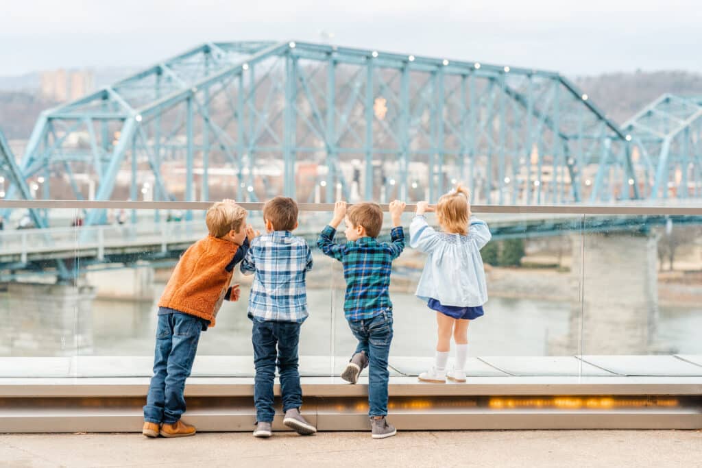 Hunter museum Chattanooga free family photo location
