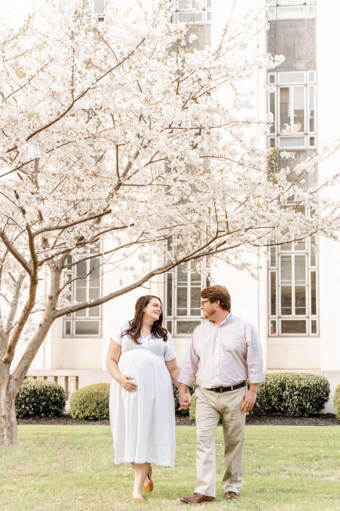 Downtown Chattanooga Cherry Blossoms in Spring