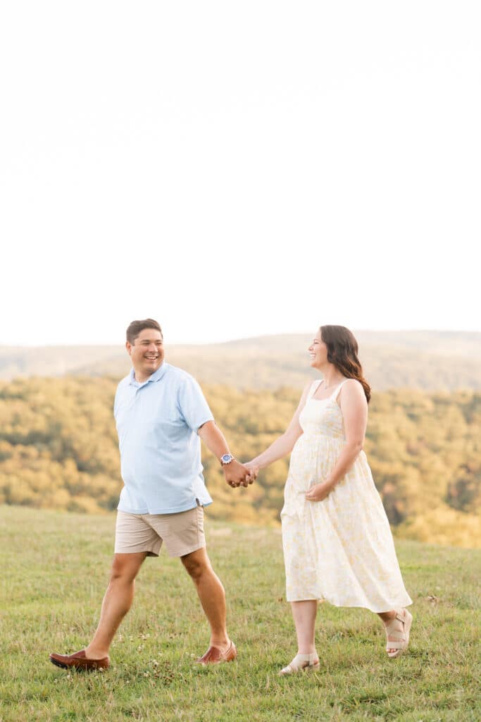 Summertime maternity session-when to take photos