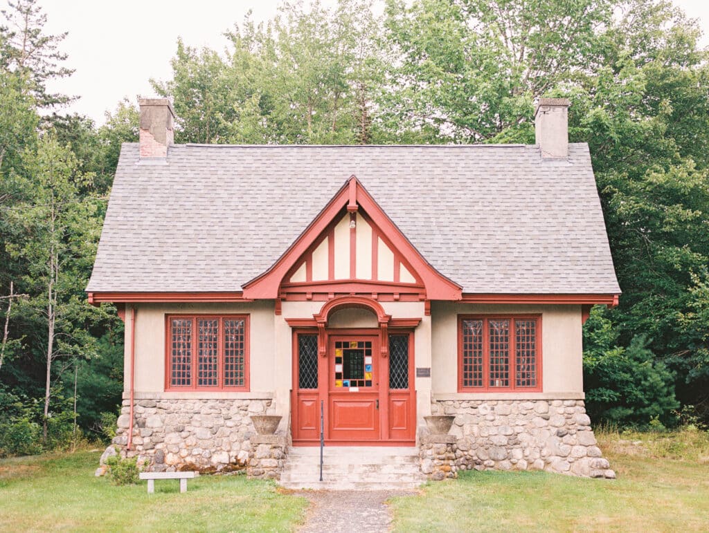 Library near Schoodic Peninsula