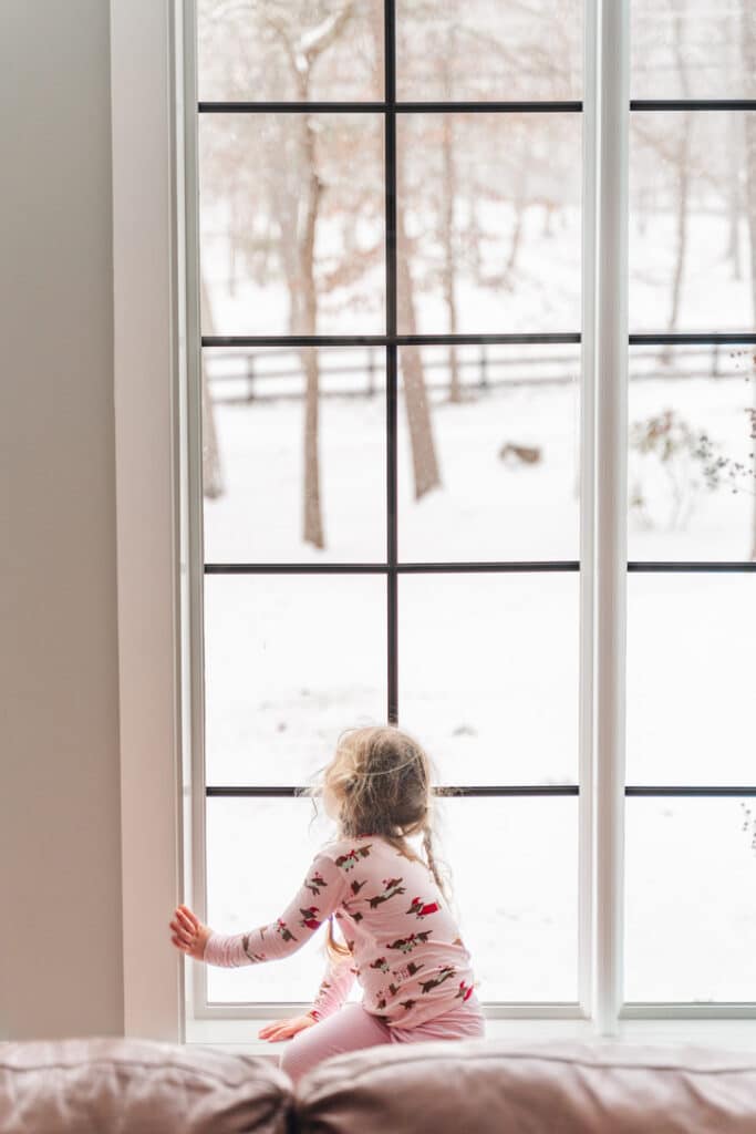 Photo taken in front of window using natural light.