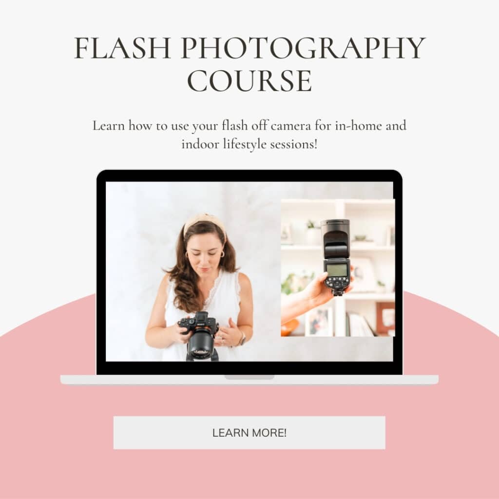 Promo for Flash Photography Course