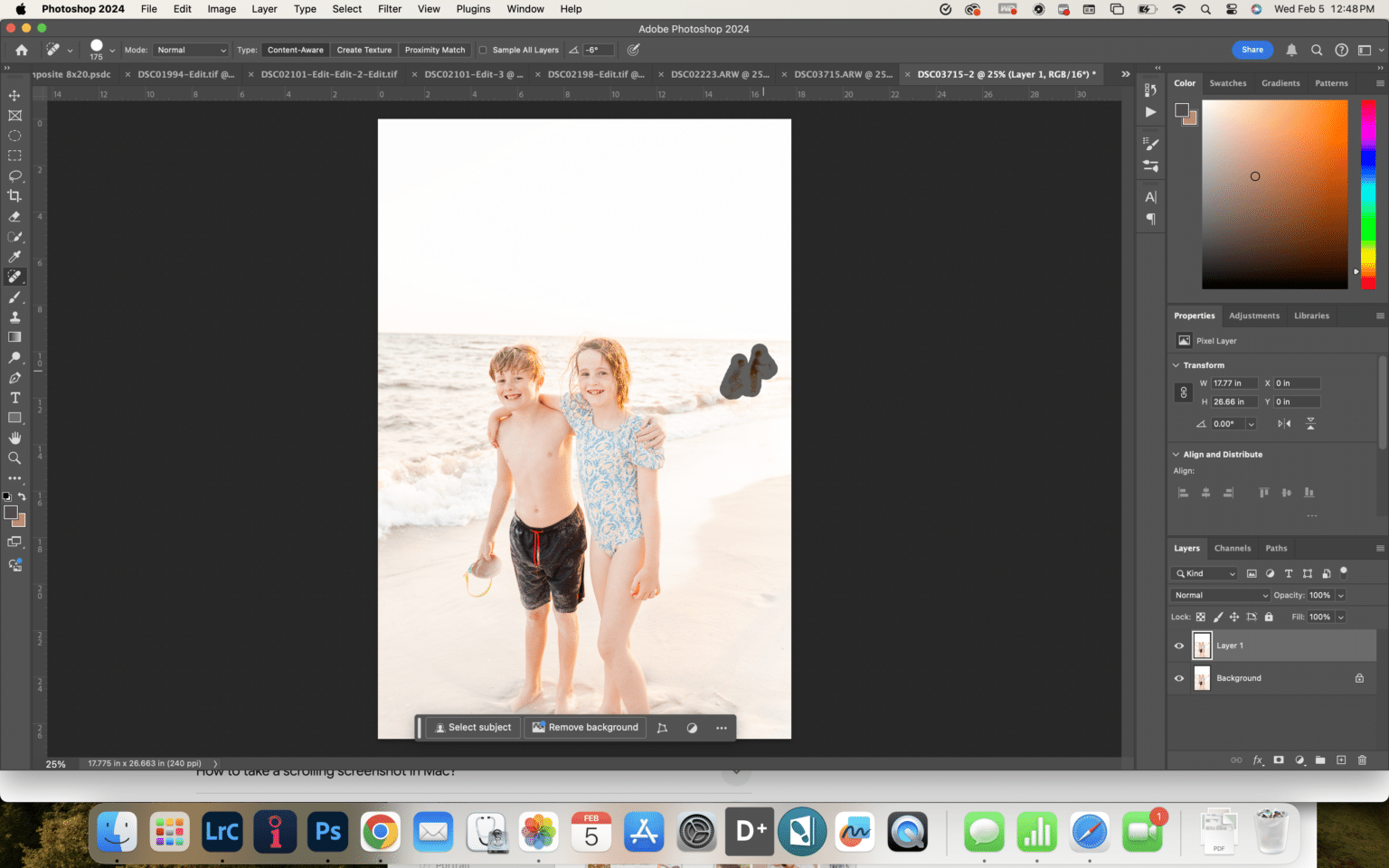 How to Edit Out Someone In A Photo (in Photoshop)