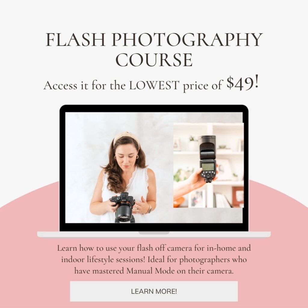 Promo for Flash Photography Course