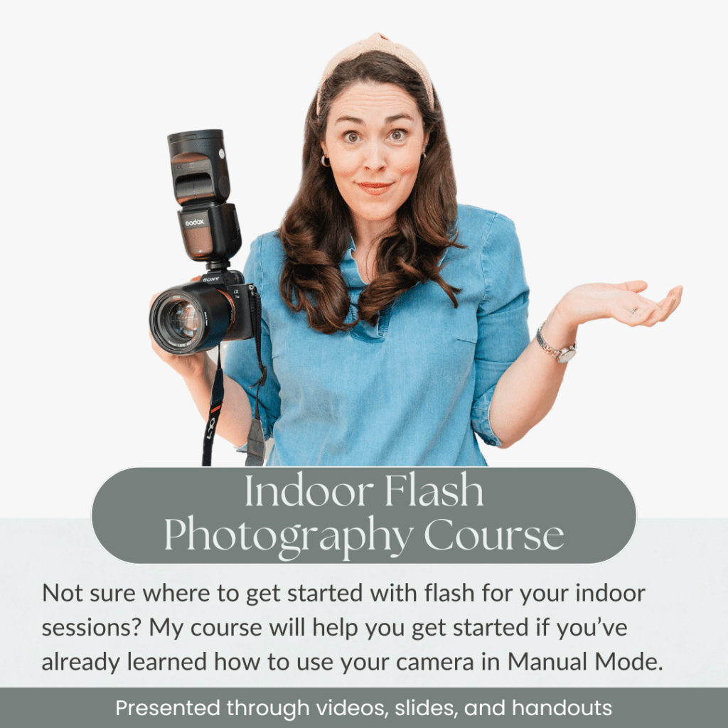 Learn Flash. In home flash photography course