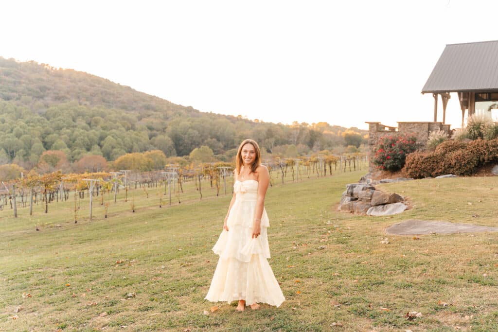 Fall can be a beautiful time to do senior pictures. 