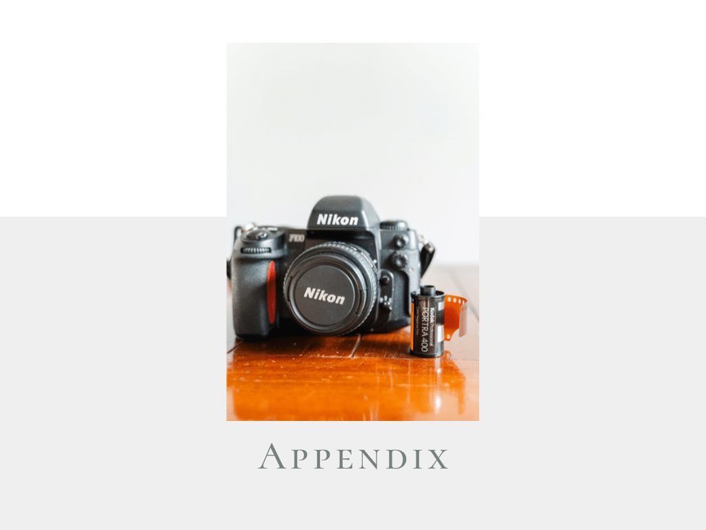 section 6  is the appendix section. 